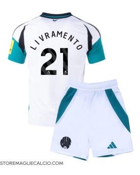 Newcastle United Tino Livramento #21 Maglia Gara Terza Repliche 2024-25 Bambino